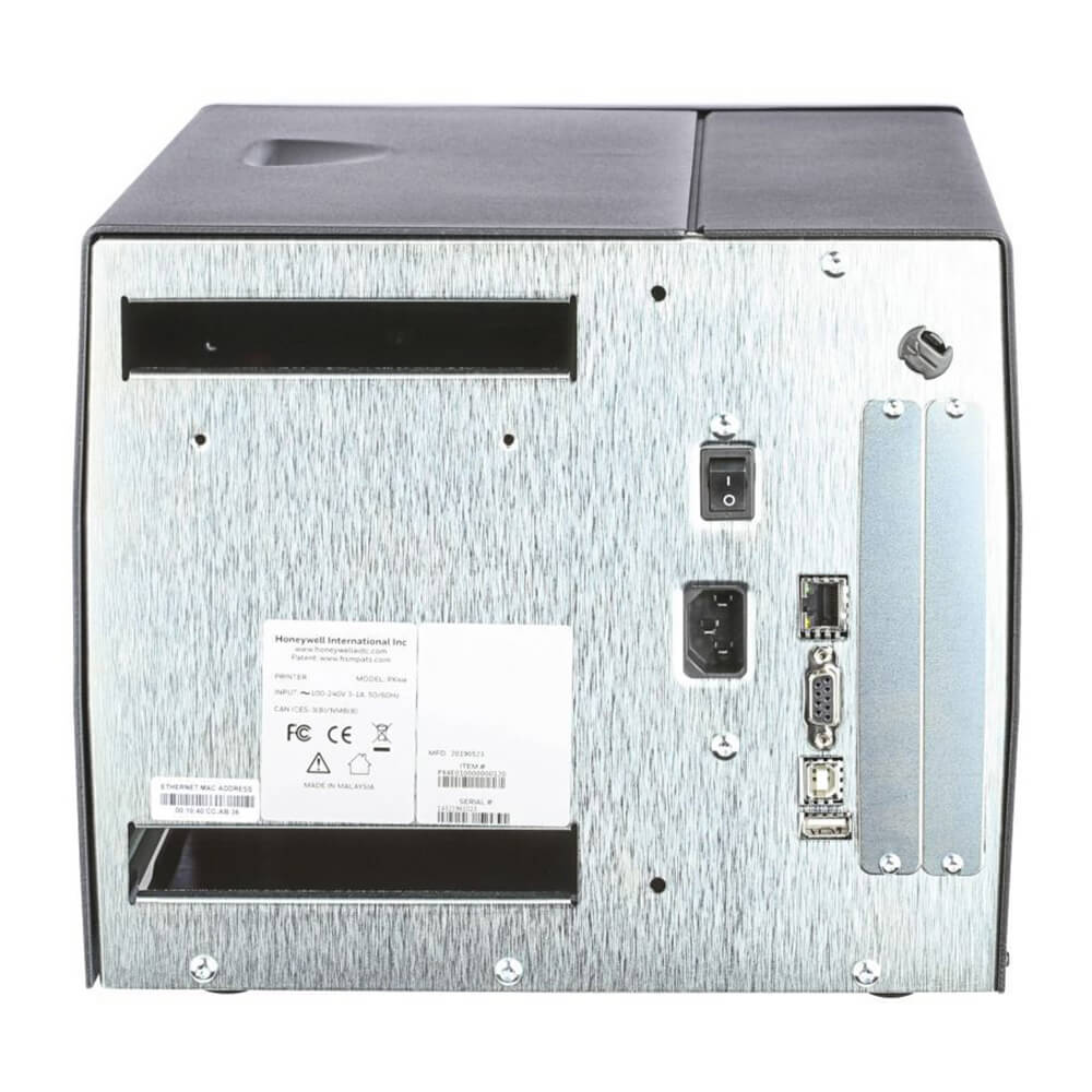Honeywell PX4ie Industrial Printer back view