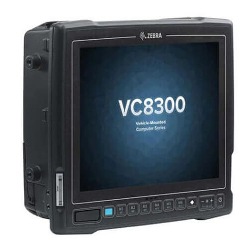 Zebra VC8300 Vehicle Mount front right facing