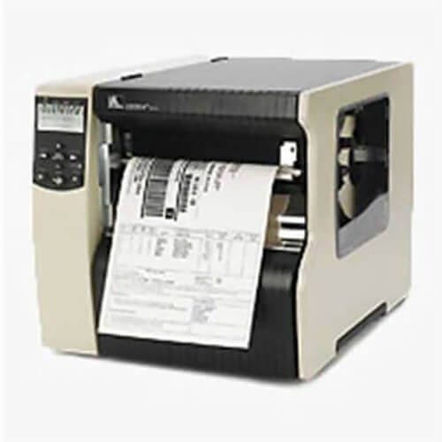 Zebra 220Xi4 industrial printer print lable left side