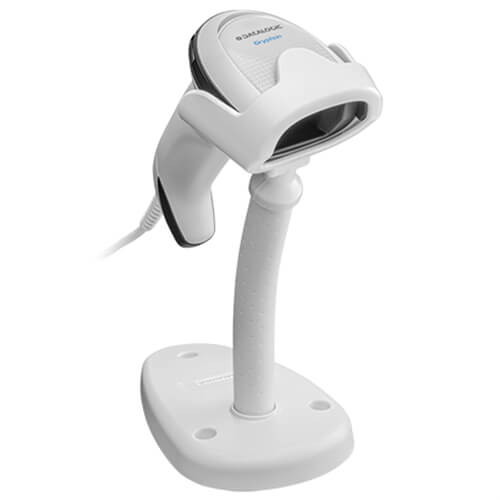 Datalogic Gryphon I GD4500 White In Stand Right Facing