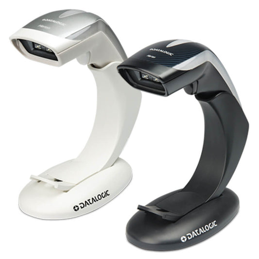 Datalogic Heron HD3430, Black and White, Left Facing