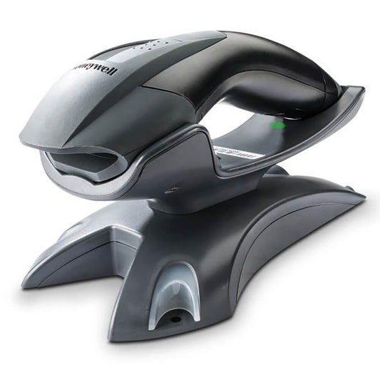 Honeywell Voyager 1202g with cradle left side