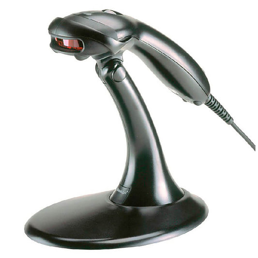 Honeywell VoyagerCG 9540 9520 General Duty Scanner with stand left side