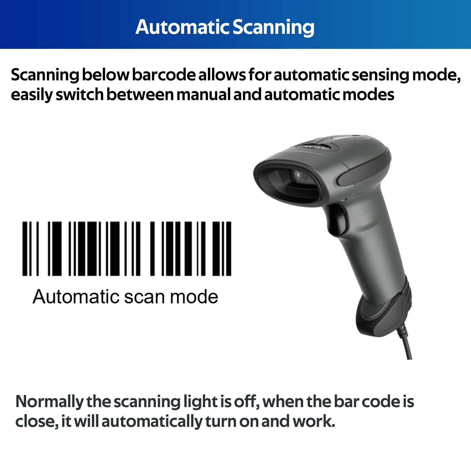 Scan Hero ST-2208 2D Image Wired Barcode Scanner – Barcode World