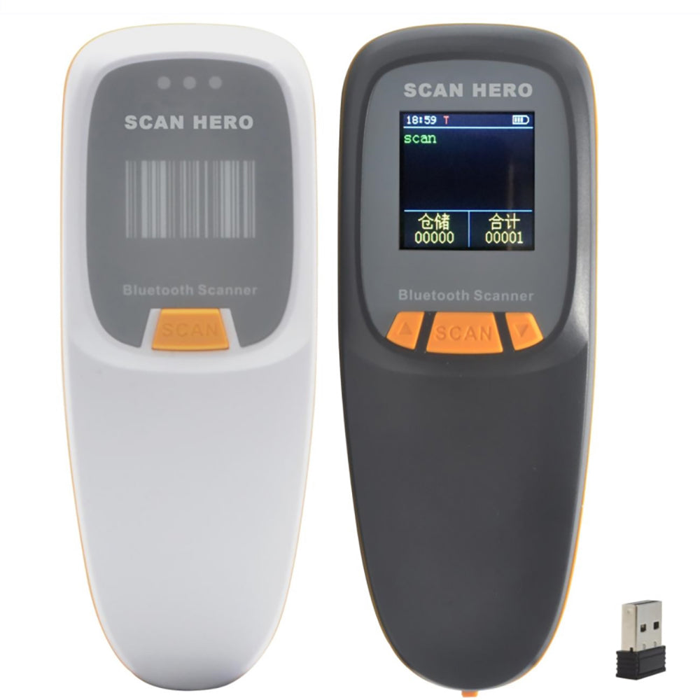Scan Hero ST-300R Pocket 2D Wireless Barcode Scanner front view