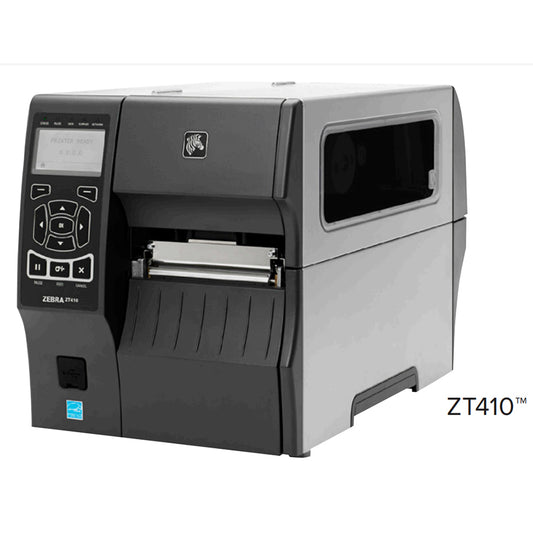 Specifications are provided for reference and are based on testing the ZT410" printer using genuine Zebra@ supplies. Results may vary in actual application settings or when using other-than-recommended Zebra supplies. Zebra recommends always qualifying any application with thorough testing.