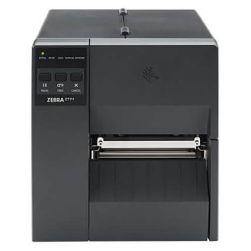 Zebra ZT111 Industrial Printer front facing